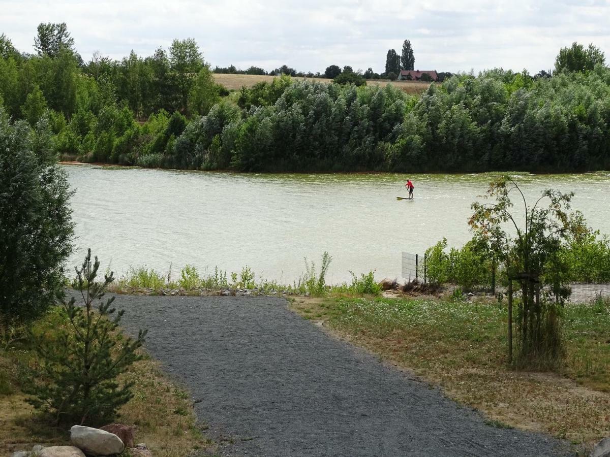 Feriendomizil Am Stoermthaler See, Lagovida, Leipziger Neuseenland, Grosspoesna, Privatstrand מראה חיצוני תמונה