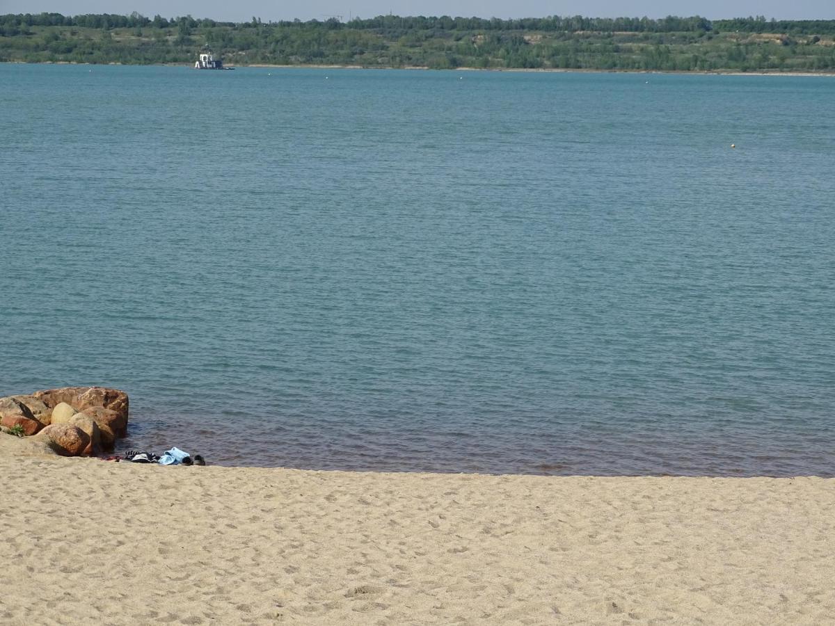 Feriendomizil Am Stoermthaler See, Lagovida, Leipziger Neuseenland, Grosspoesna, Privatstrand מראה חיצוני תמונה
