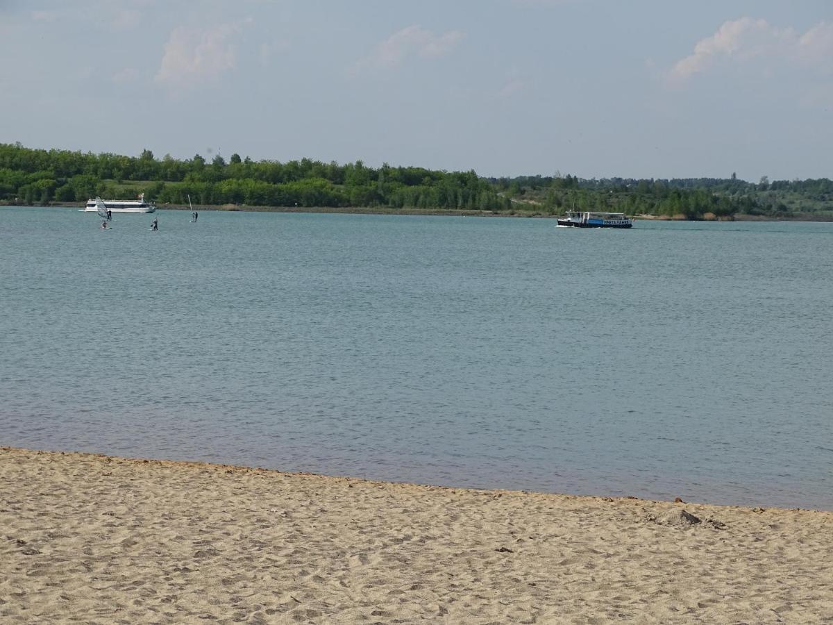 Feriendomizil Am Stoermthaler See, Lagovida, Leipziger Neuseenland, Grosspoesna, Privatstrand מראה חיצוני תמונה