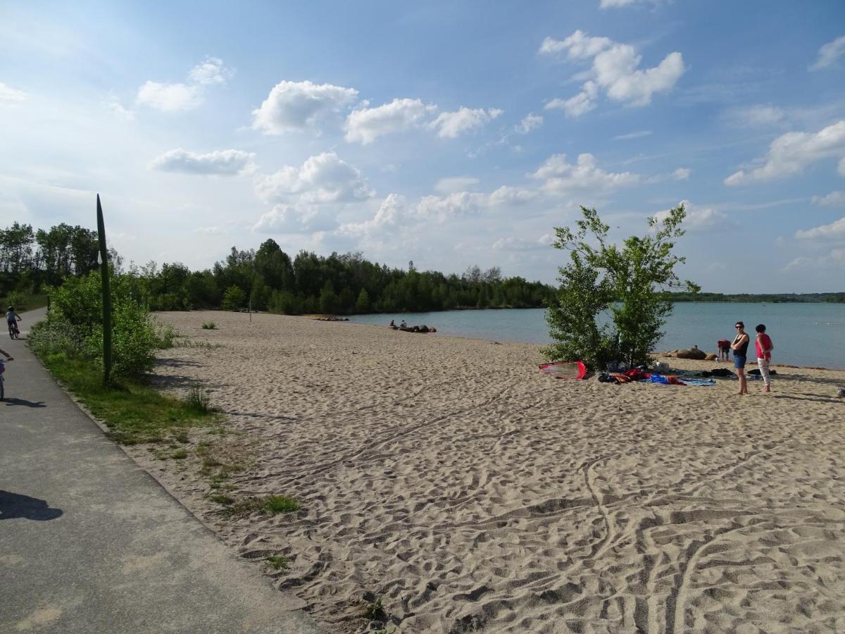 Feriendomizil Am Stoermthaler See, Lagovida, Leipziger Neuseenland, Grosspoesna, Privatstrand מראה חיצוני תמונה